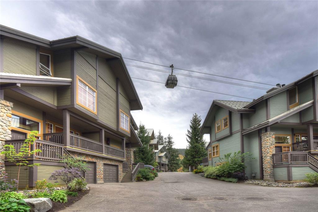 Snowy Creek townhomes in Benchlands, Whistler